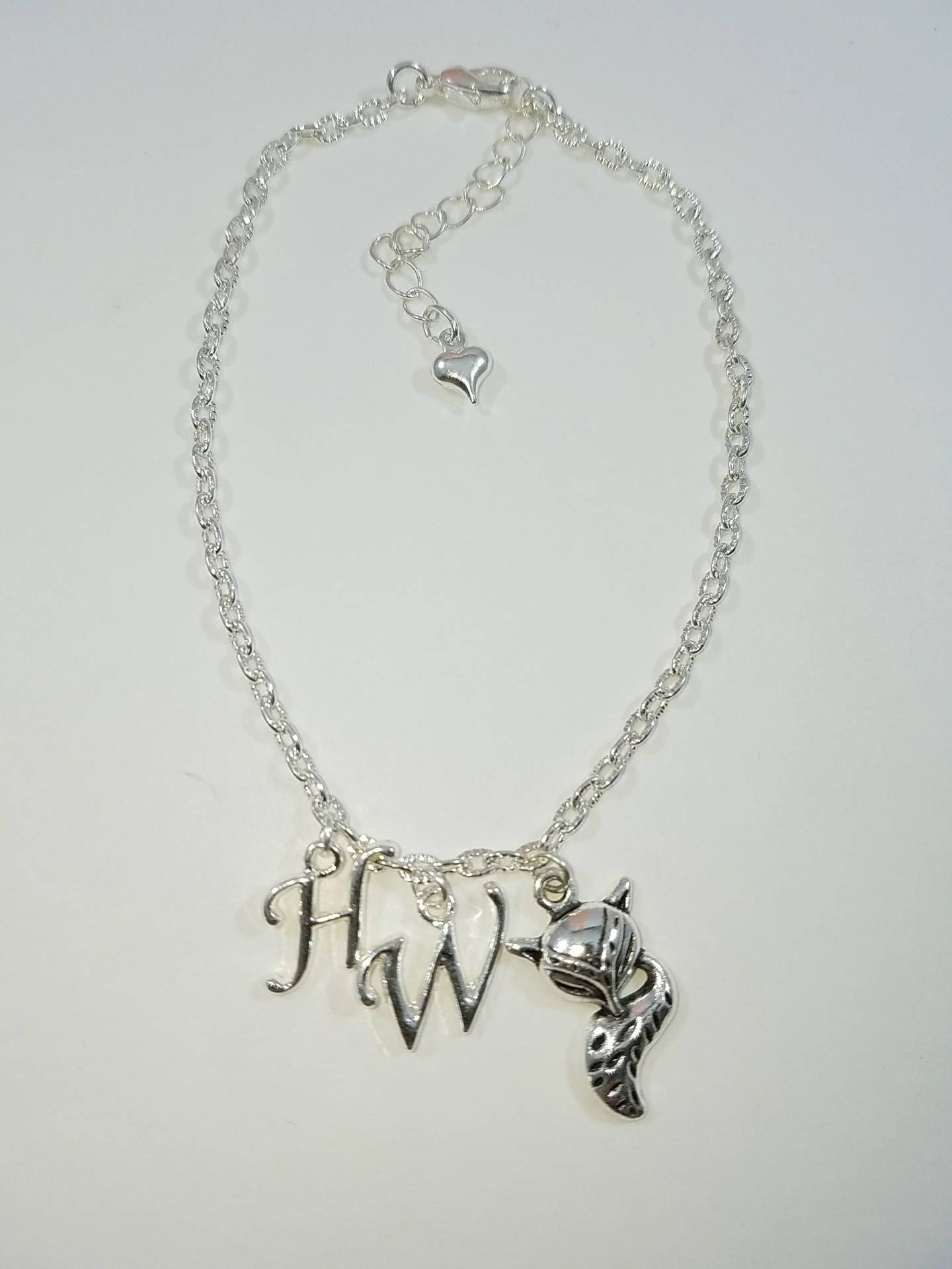 Vixen Hotwife Anklet, Sterling  Silver Chain, Initial Jewelry, Personalized Jewelry, Sexy Anklets, Swinger Jewelry